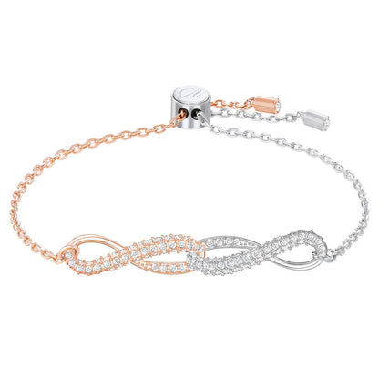 SHL-5354085 half diamond 8-character bracelet