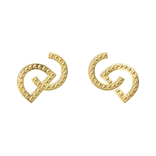 LV-M327245-CD letter beads earrings