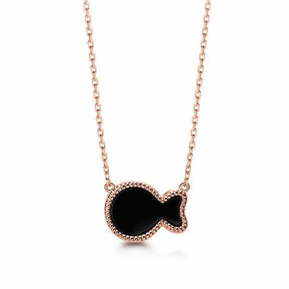SHL-5316577 Pearl Fish Tie Chain Pendant