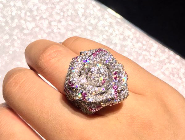 DA-JOAN82666玫瑰花戒指（主石8.1*8mm）