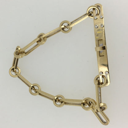 AHS-H218470B00SH guest version six diamond twist bracelet
