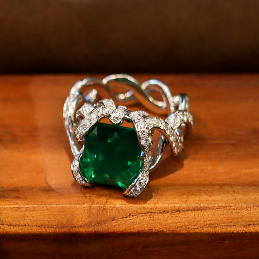 DA-JENG92072 sapphire ring, bow (main stone 7.8*6.2*5.27mm)