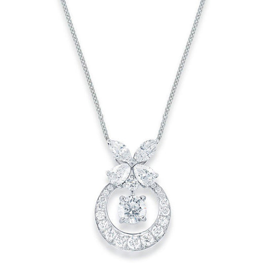 GLF Marquise Wings Butterfly Pendant