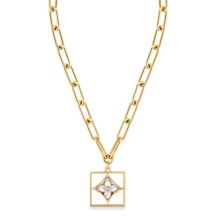 LV-Q94466 Plum Blossom Dart Necklace