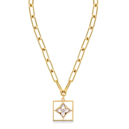 LV-Q94466 Plum Blossom Dart Necklace