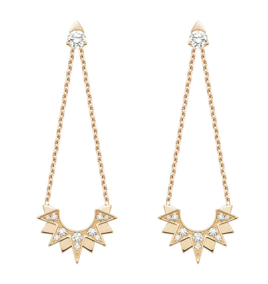 BJ-G38R1100 sun earrings
