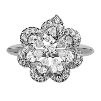 XB-828347-1010 water drop butterfly ring
