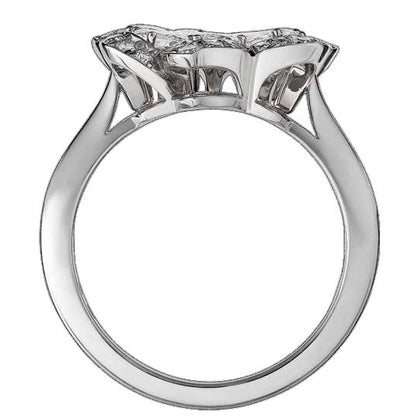 XB-828347-1010 water drop butterfly ring