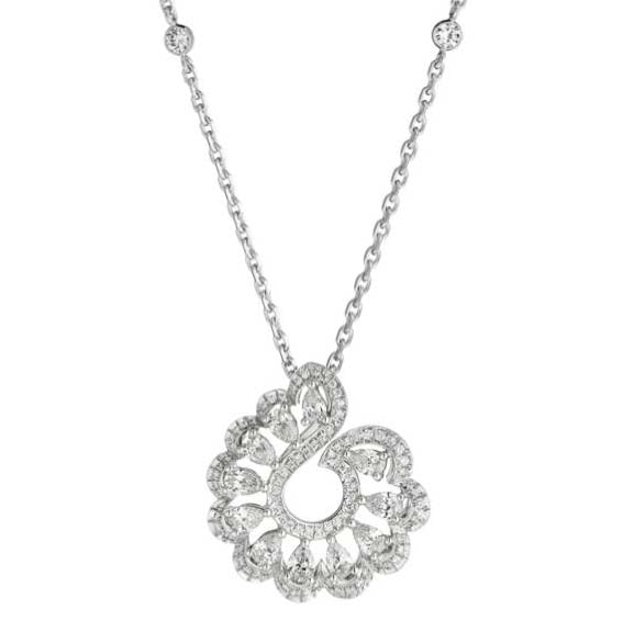 XB-798349-1001 Water Wave Lace Pendant
