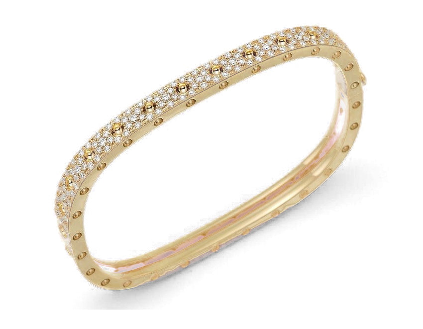 LBT-BT35975146珠珠镶石方形手镯