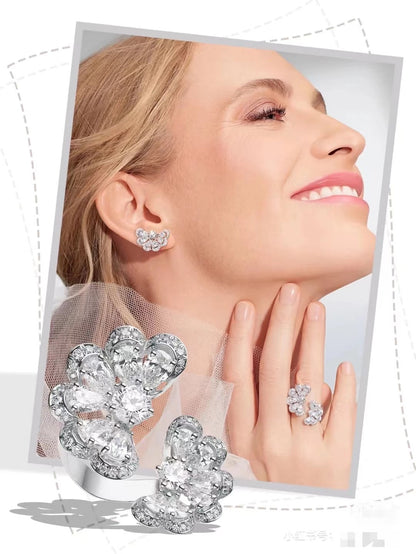 XB-848349-1001 lace earrings