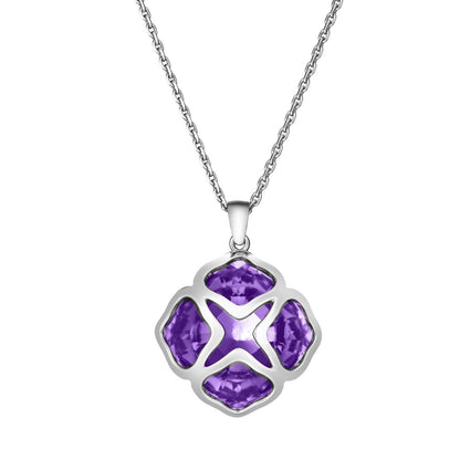 XB-799220-1003 Plum Blossom Colorful Treasure Pendant