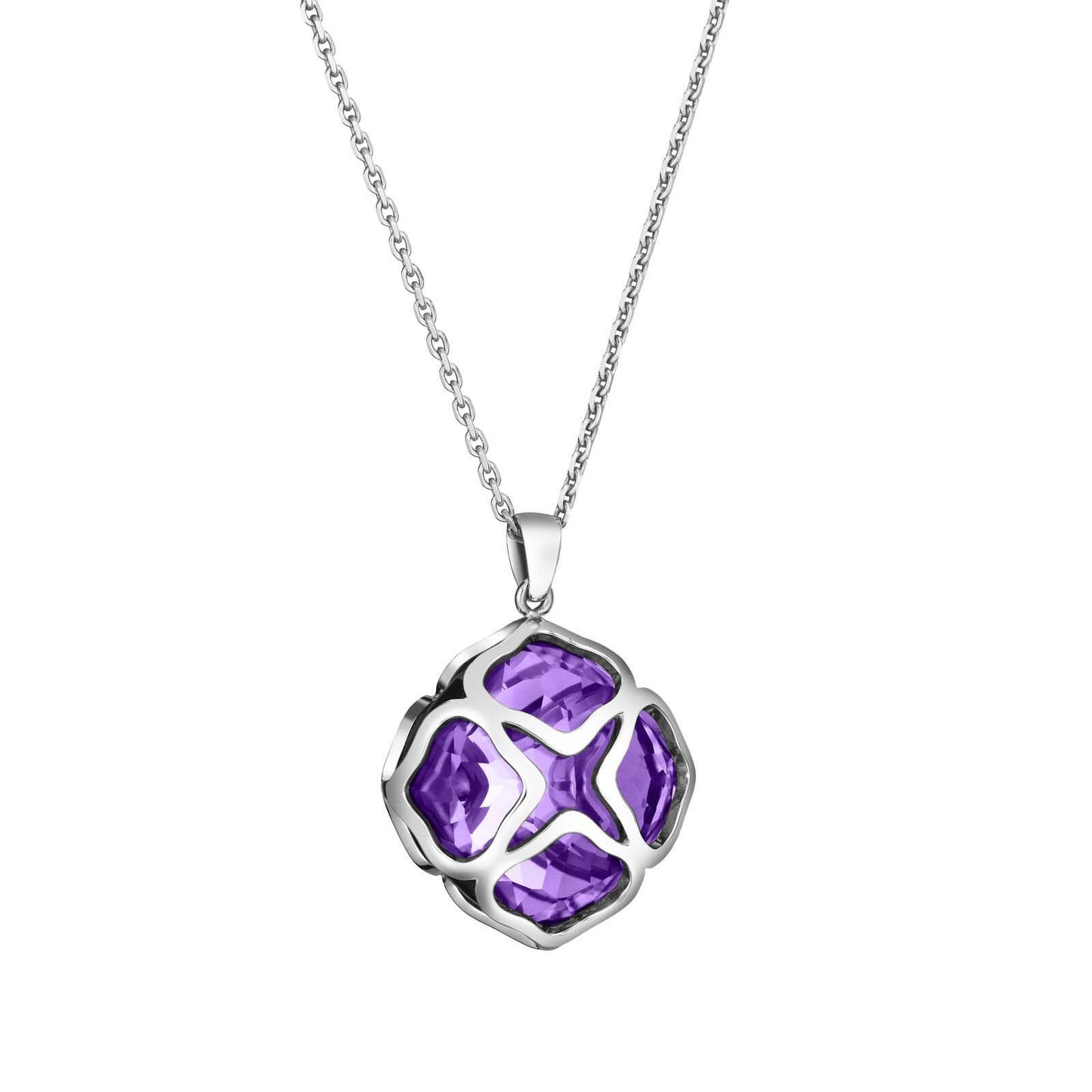 XB-799220-1003 Plum Blossom Colorful Treasure Pendant