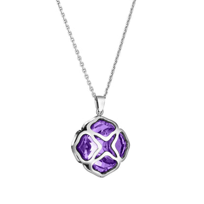 XB-799220-1003 Plum Blossom Colorful Treasure Pendant