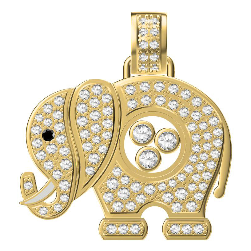 XB-XL686580 elephant pendant