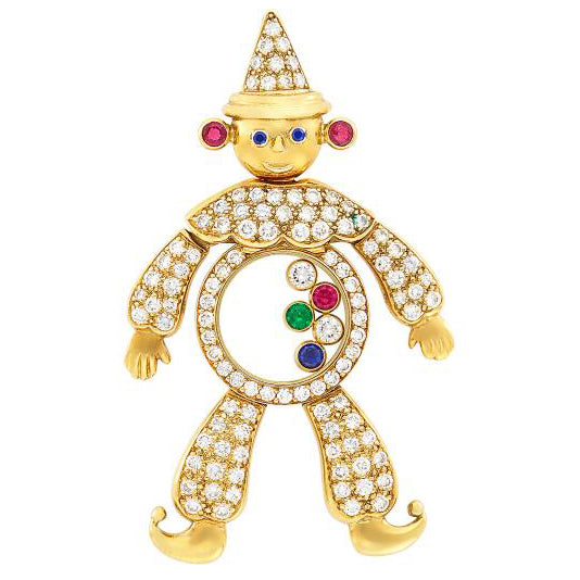 XB-XL984464 clown pendant