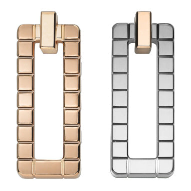 XB-839895-9004 light gold plaid earrings