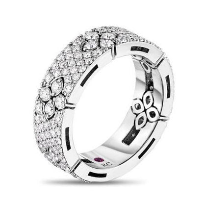 LBT-CK5531789满钻爱情戒、满钻梅花