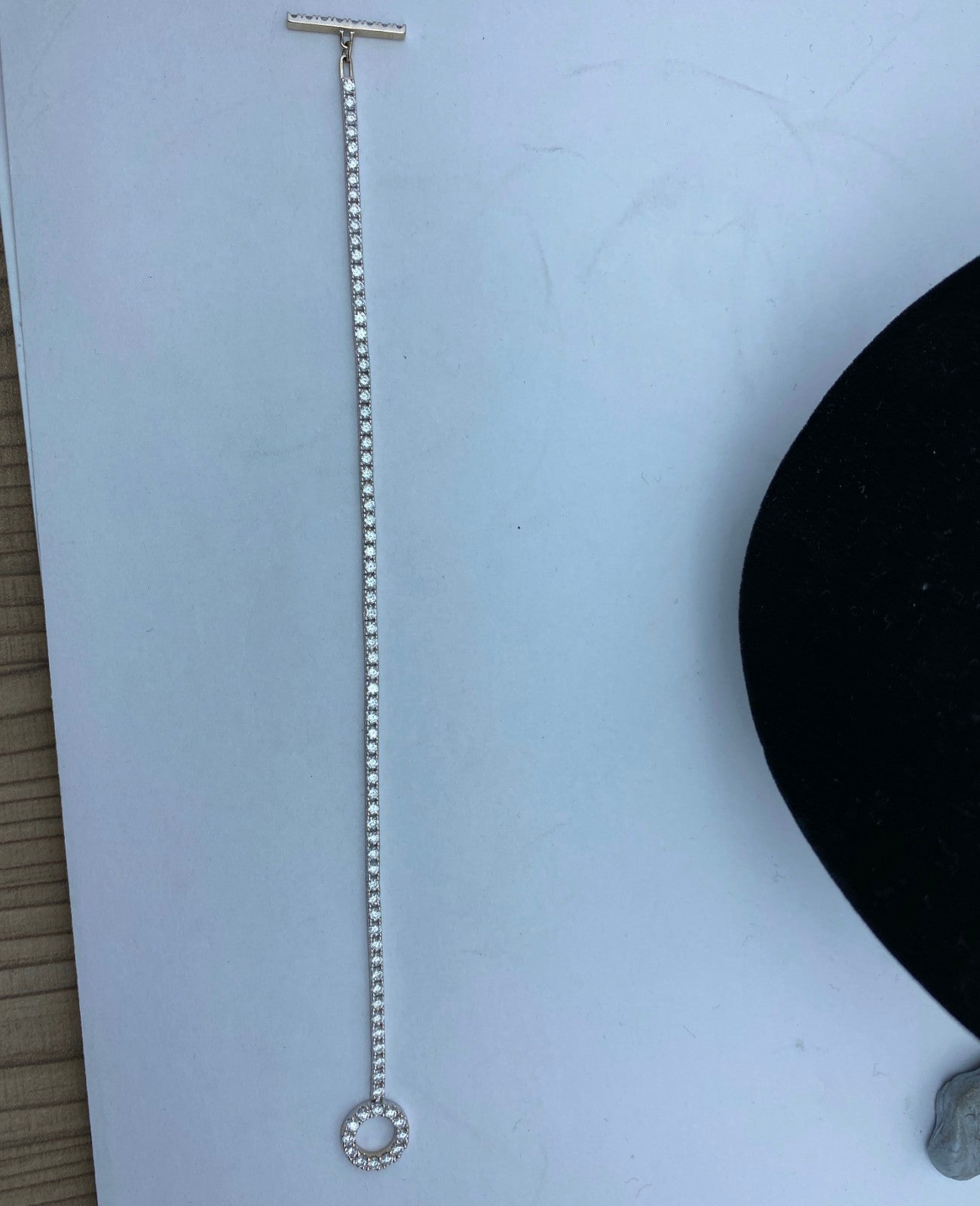 爱H仕-H208975B客版满钻Q字手链（链长18cm）