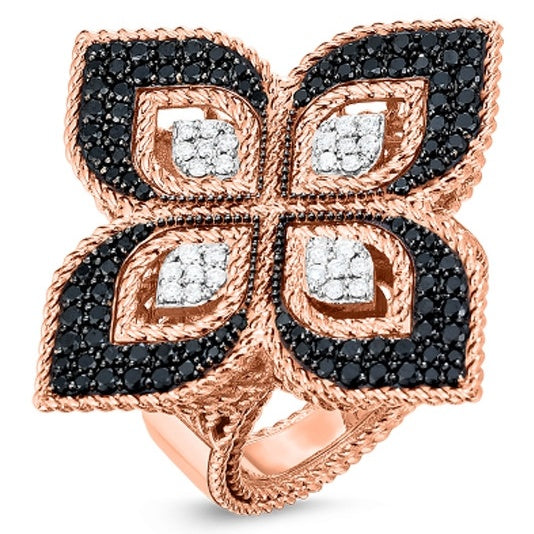 LBT-ADR777RI1137满钻镂空四叶草公主花扭绳戒指