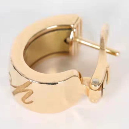 XB-ES134835 light gold thick letter ear clap