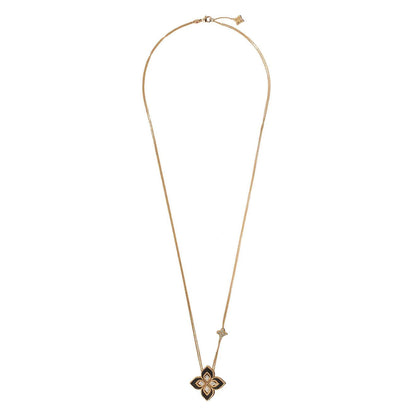 LBT-ADR777CL1050满钻四叶草公主花项链