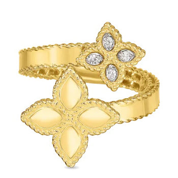 LBT-ADR777RI0644双头四叶草扭臂戒指