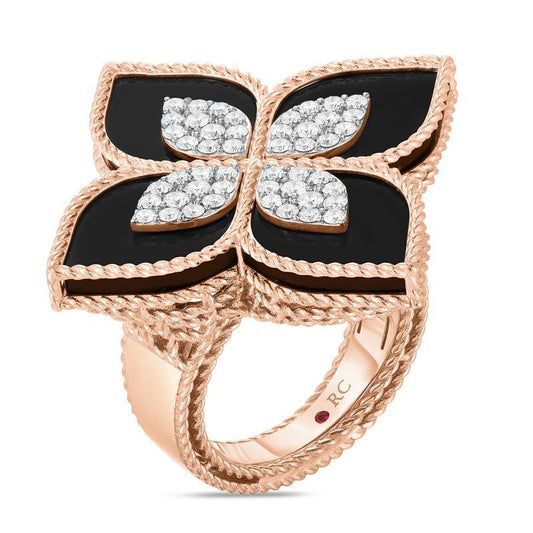 LBT-ADV888RI1838扭绳四叶草飞镖戒指