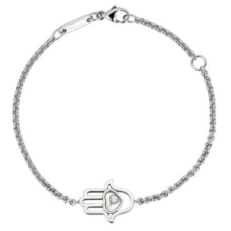 XB-857864-1001 light gold palm single diamond glass bracelet