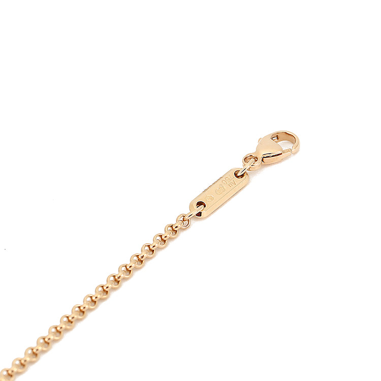 XB-857864-1001 light gold palm single diamond glass bracelet