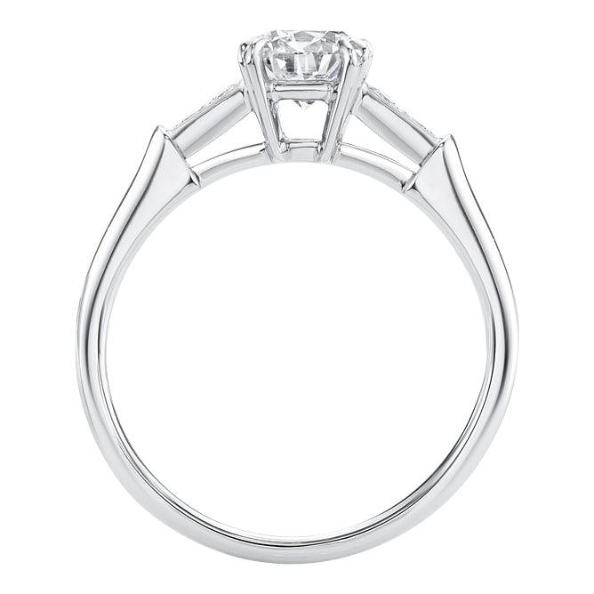 HW-RGD97848540-1+2 round diamond ring-2, diamonds on both shoulders, eight claws