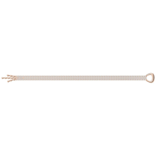 AHS-H505448B full diamond bracelet (chain length 210.7mm)