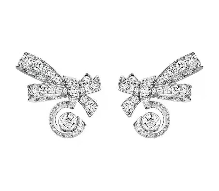 XNE-J232749 bow earrings