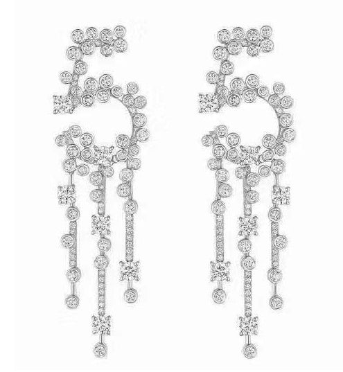 XNE-J679521 Number 5 luxury earrings