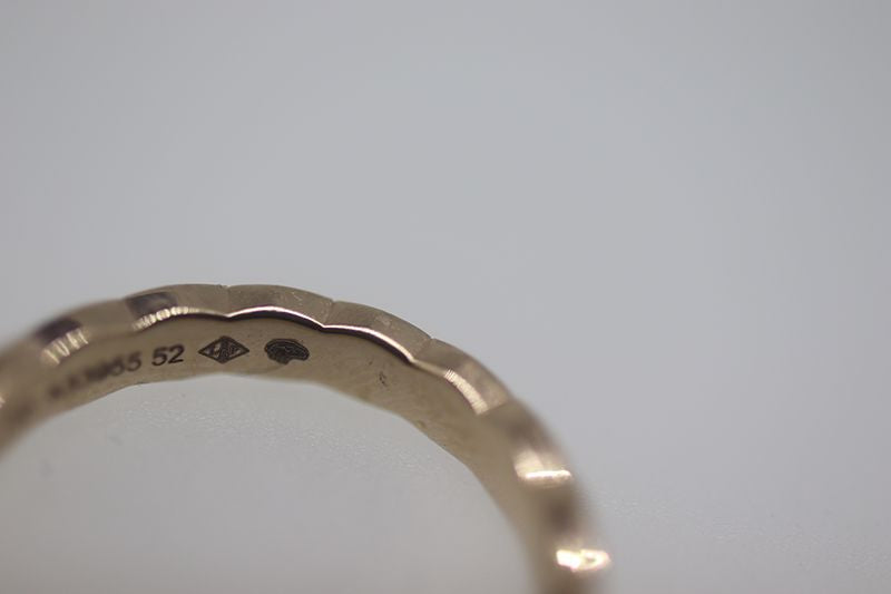 XNE-J11793 3mm叉叉光金条戒客版