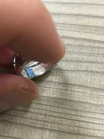 XNE-J10570 7mm光金叉叉戒指客版