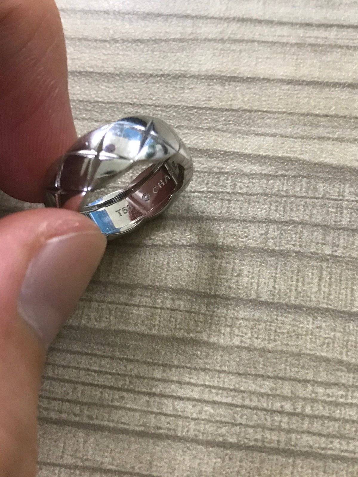 XNE-J10570 7mm光金叉叉戒指客版