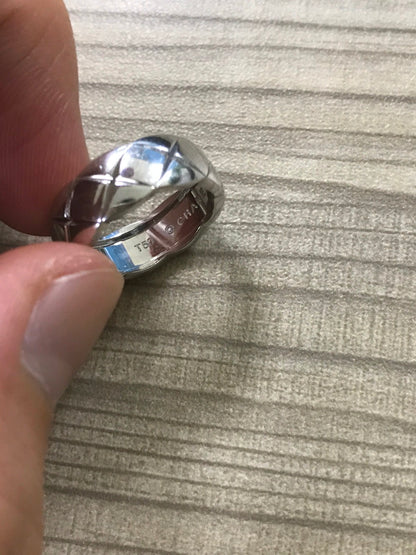 XNE-J10570 7mm光金叉叉戒指客版