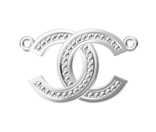 XNE-CN272365 13mm double C bead pendant