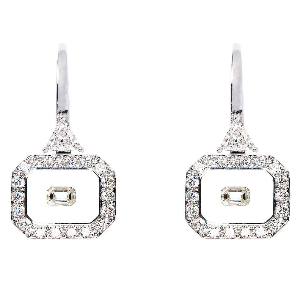 XB-ES338227 glass earrings