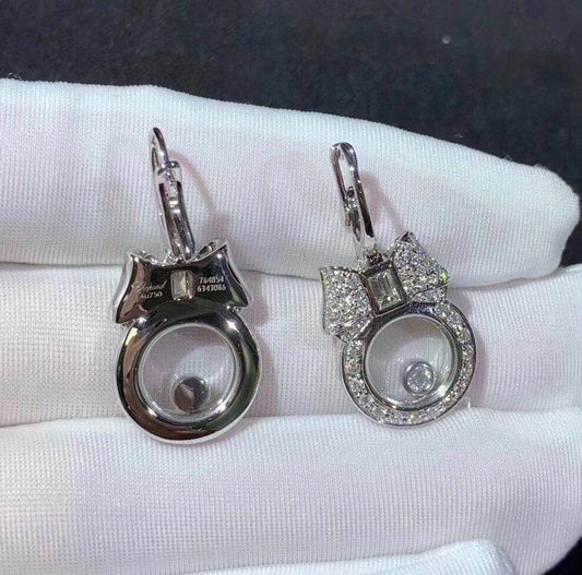 XB-ES976416 round bow earrings
