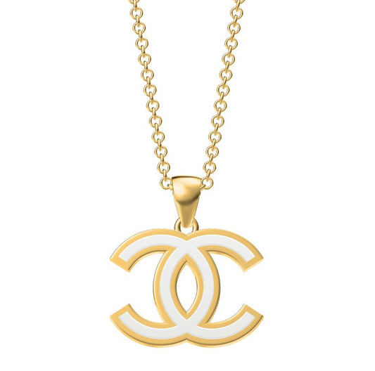 XNE-CNCP045 15mm Double C Pendant