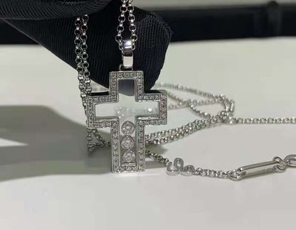 XB-XL300066 glass cross pendant