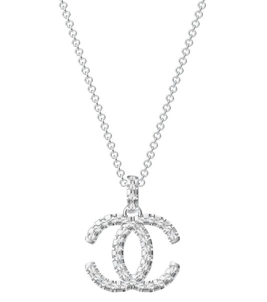 XNE-CNCP034 15.6mm Flat Double C Pendant