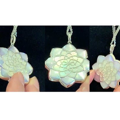 XB-XL203937 large eight-pointed star lace pendant
