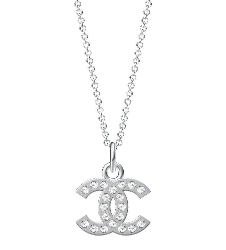 XNE-CNCP027 16.7mm Flat Double C Pendant