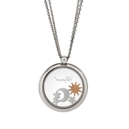 XB-799450-1401 glass sun star and moon pendant