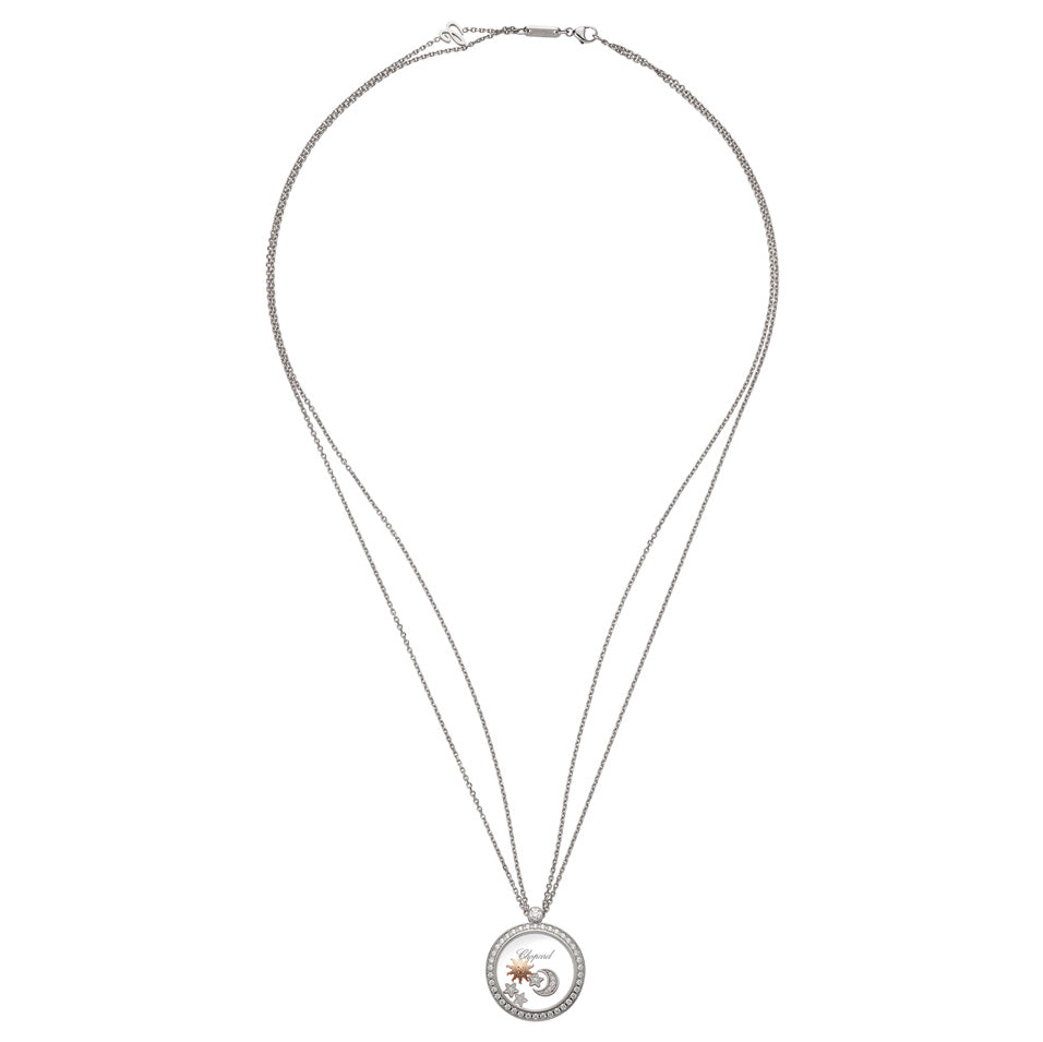 XB-799450-1401 glass sun star and moon pendant