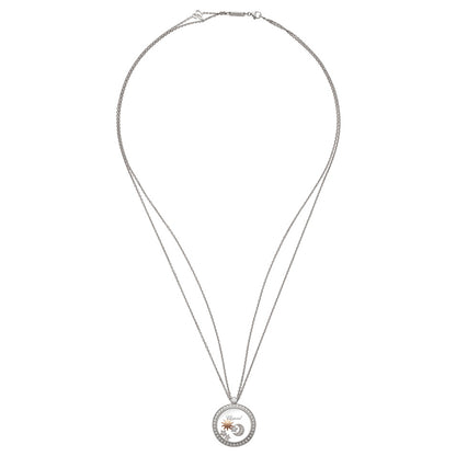 XB-799450-1401 glass sun star and moon pendant