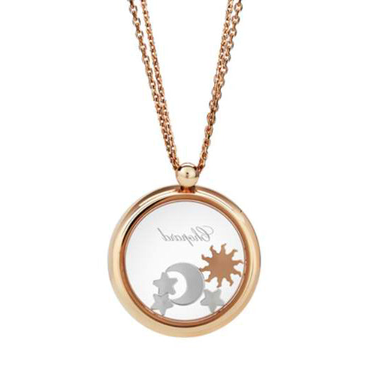 XB-799450-1401 glass sun star and moon pendant